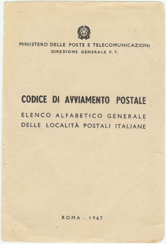 ZIP Code book (1967)